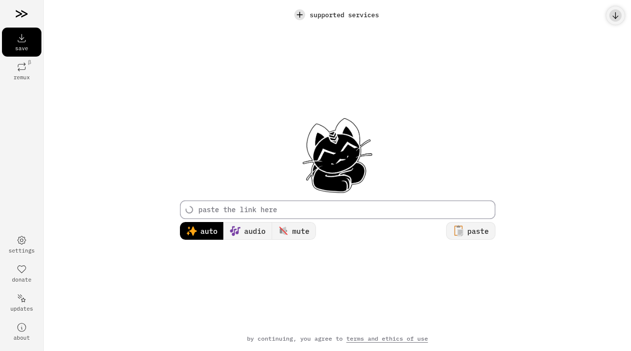 Screenshot of cobalt.tools