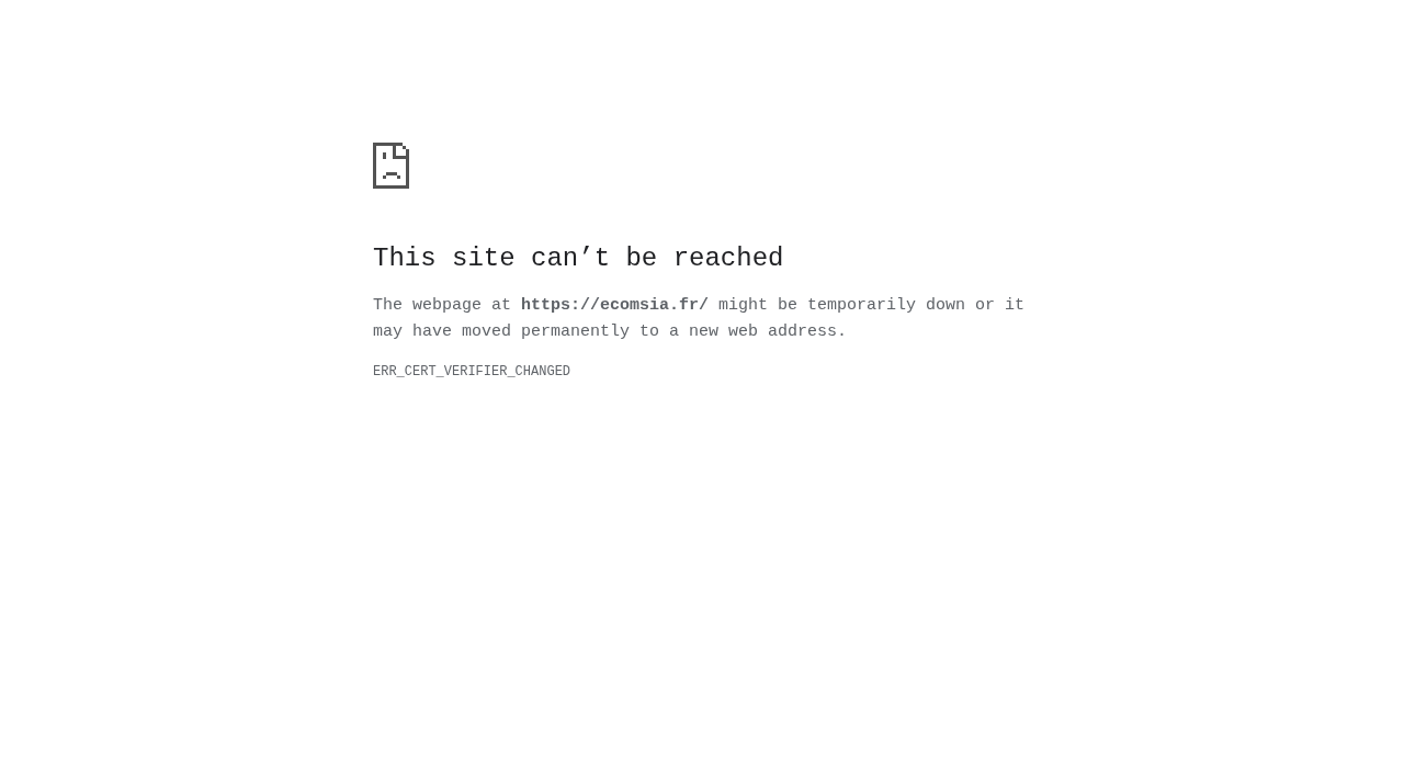 Screenshot of ecomsia.fr