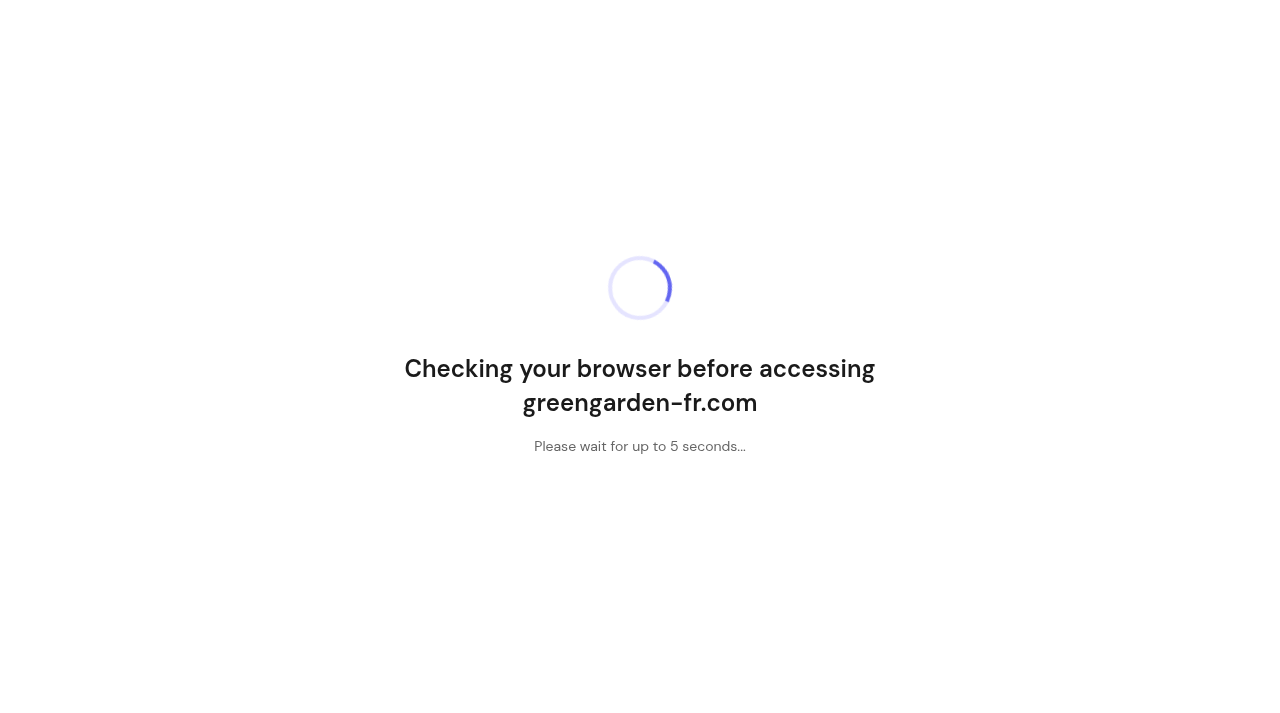 Screenshot of greengarden-fr.com