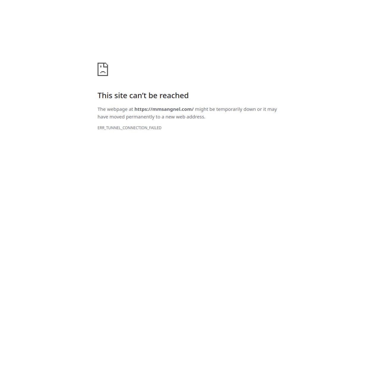 Screenshot of mmsangnel.com