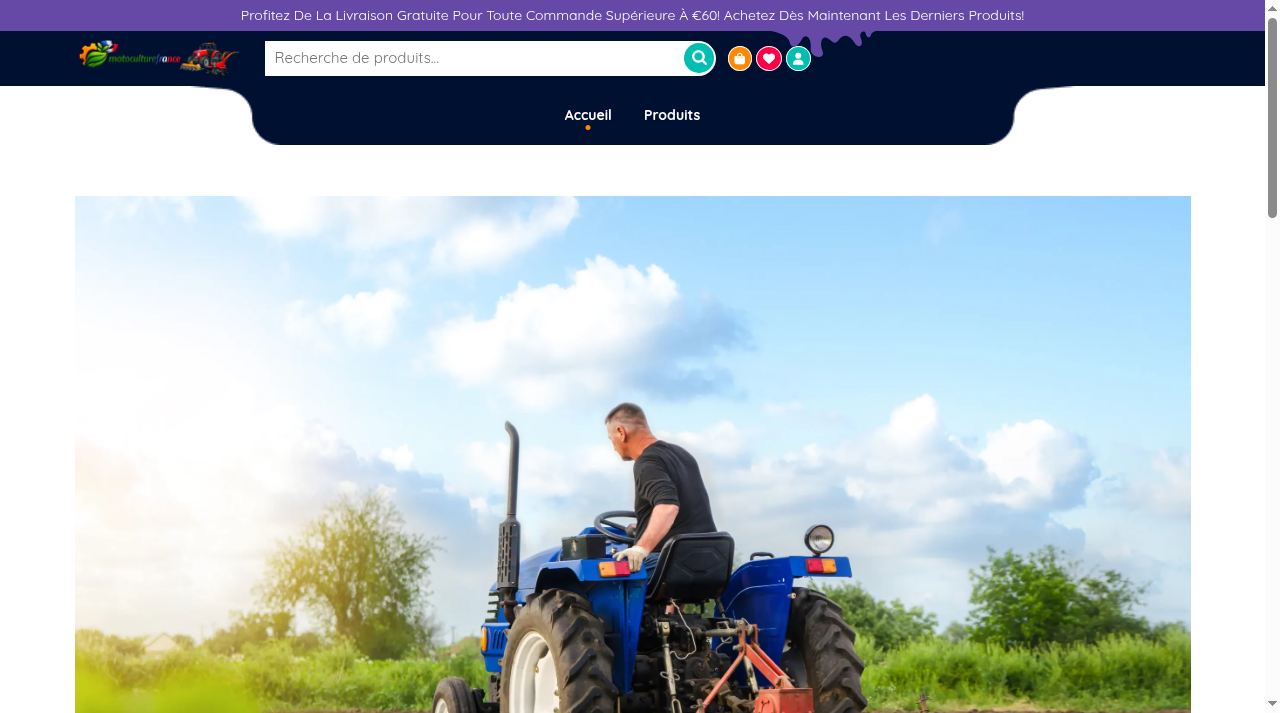 Screenshot of motoculturefrance.com