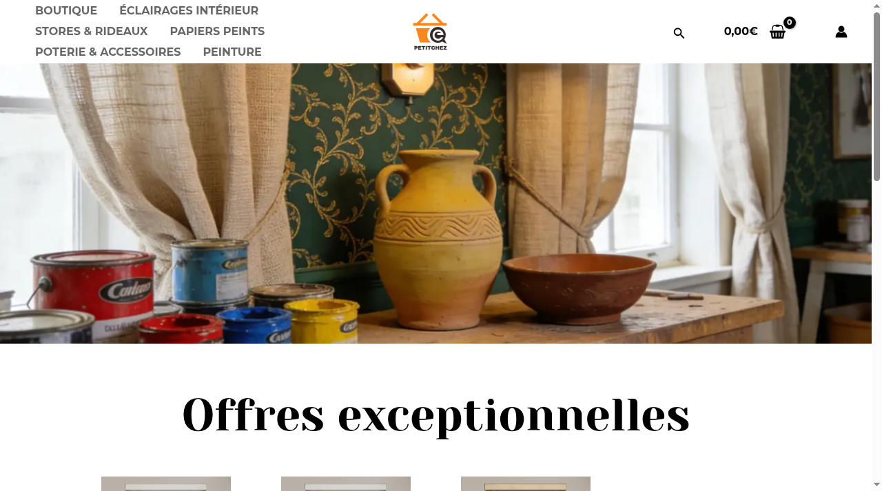 Screenshot of petitchez.com