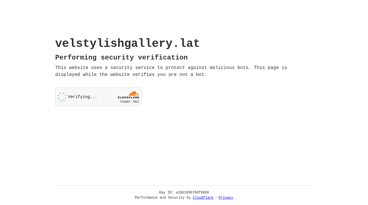 Screenshot of velstylishgallery.lat